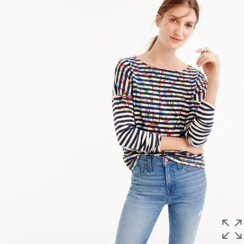 Michael De Feo for Jcrew Striped Too